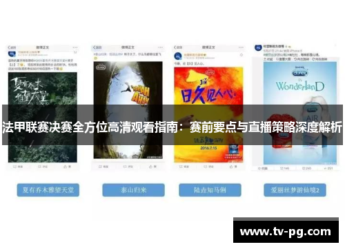 法甲联赛决赛全方位高清观看指南：赛前要点与直播策略深度解析